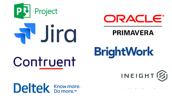 TimeControl Timesheets with Microsoft Project, Oracle Primavera P6, Version One, Deltek and Hard Dollar HD PCM